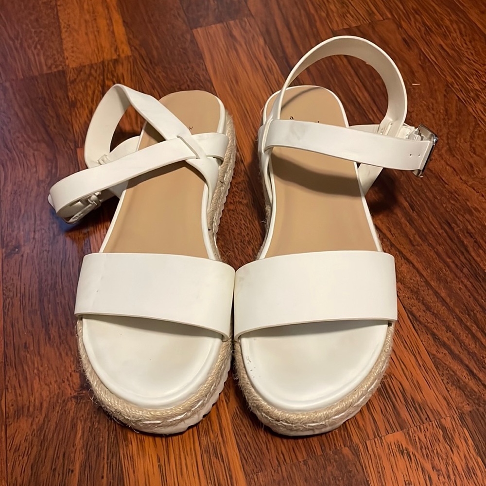 White Sandals
